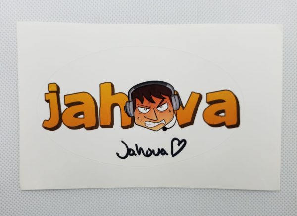 Signed Jahova sticker!
