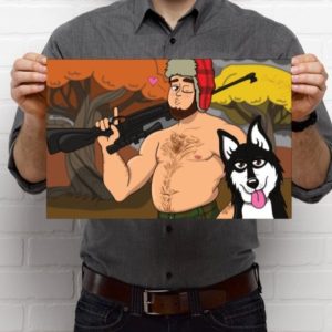 Hova's Sexy Seasonal Pinup! LIMITED EDITION!!!