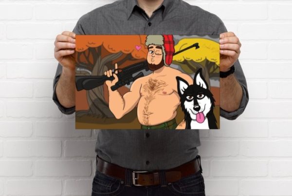 Hova's Sexy Seasonal Pinup! LIMITED EDITION!!!